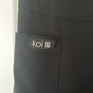 Koi womens Black scrub Bottoms